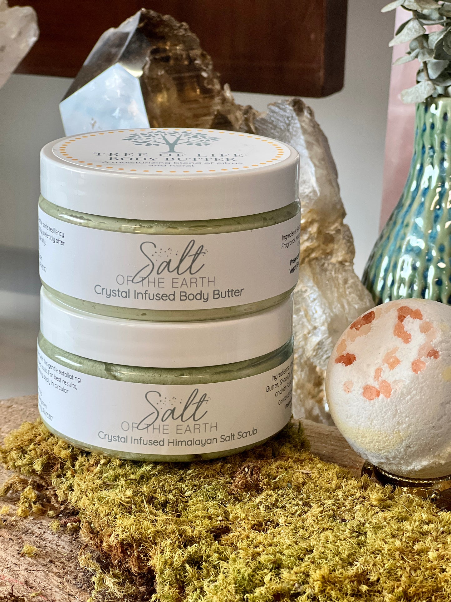 Salt of The Earth Body Scrubs