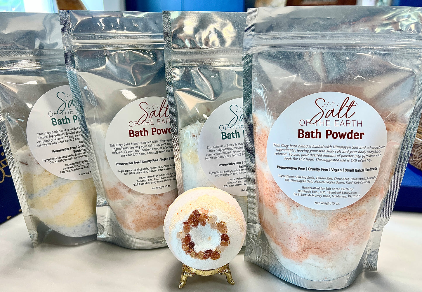 Salt Of The Earth Bath Powder