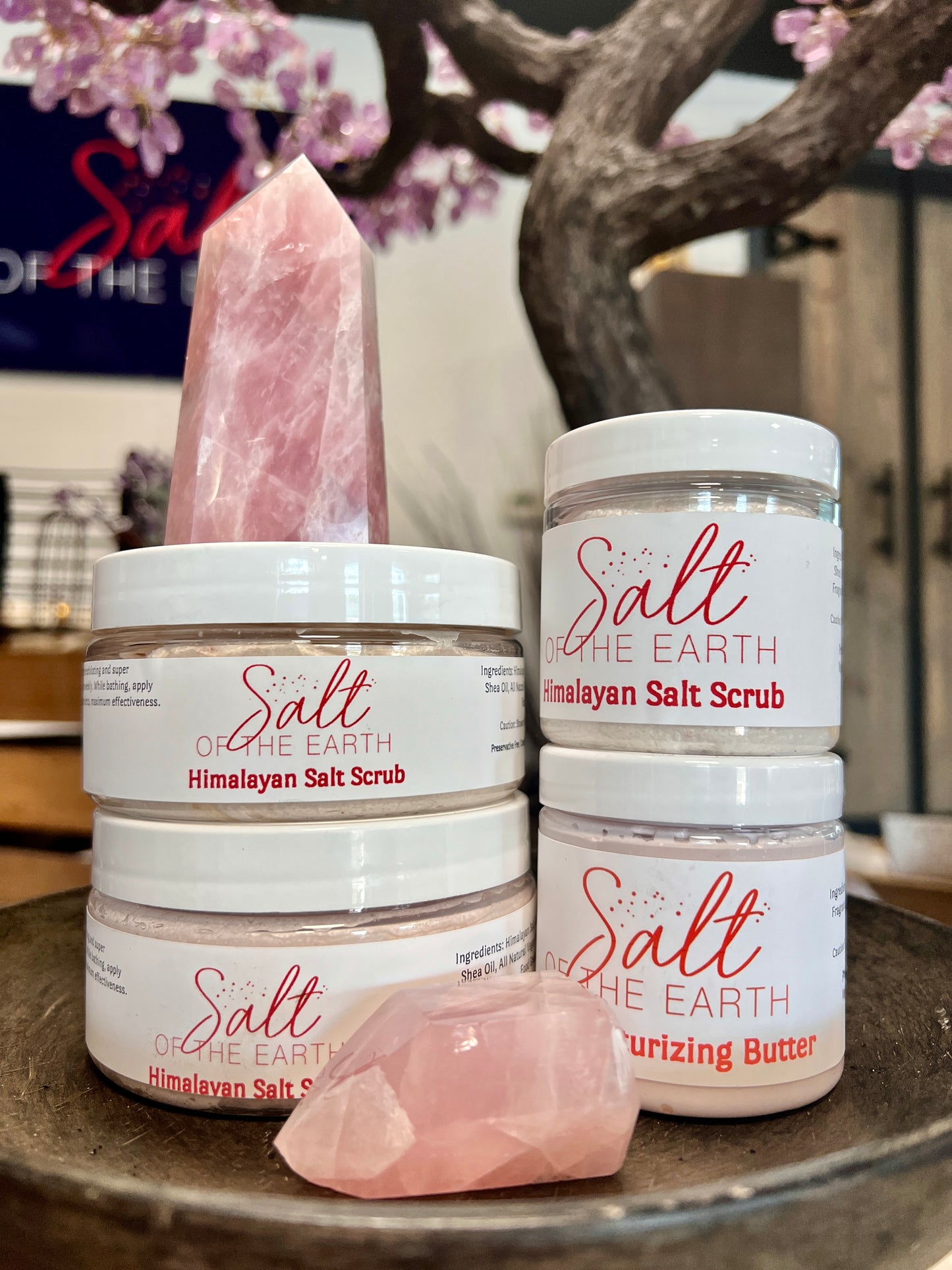 Salt of The Earth Body Scrubs