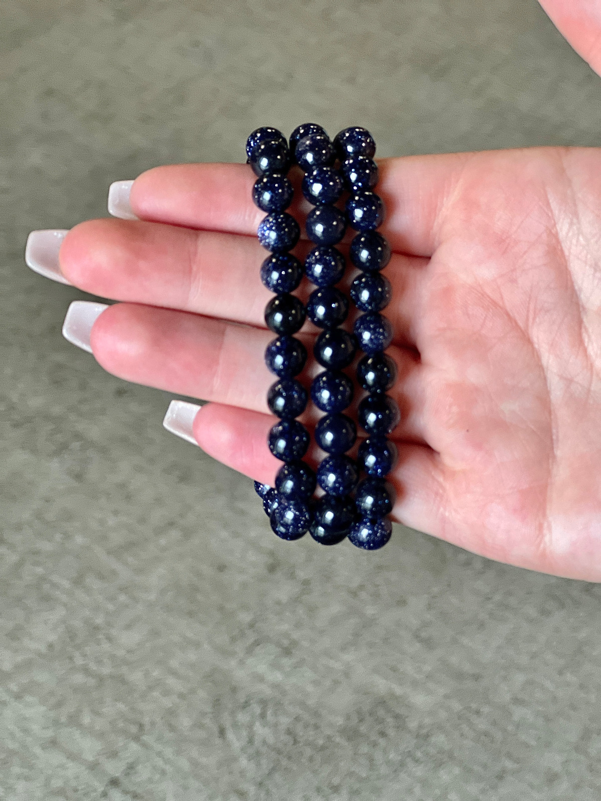 Blue Goldstone Bracelet