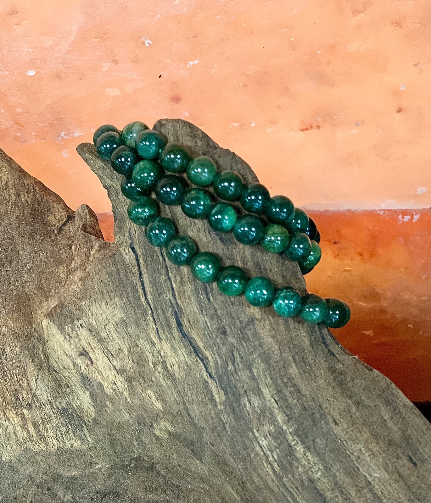 Green Fuchsite Bead Bracelet